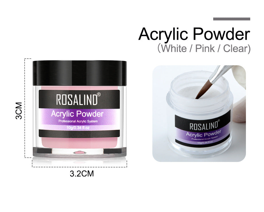 Kit Acrilico Unghie Professionale 6‑in‑1 per Ricostruzione e Allungamento