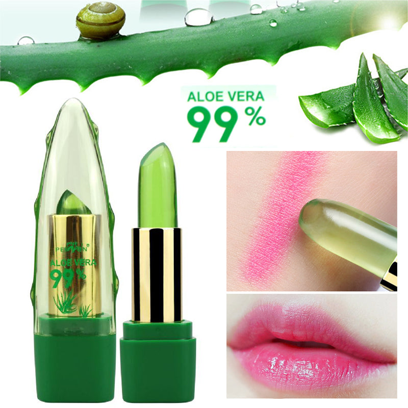 Rossetto Aloe Vera Magico – Cambia Colore, Idratante, Anti‑Secchezza