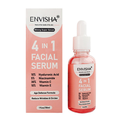 Siero Viso Anti‑Età con Squalano – Idratante, Illuminante e Anti‑Rughe (30 ml)